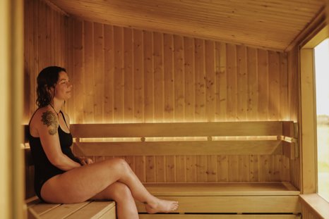 Scandinavian sauna next to Groundless Pool on Elmore Estate.jpg