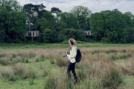 Earth Minutes visiting the rewilding land