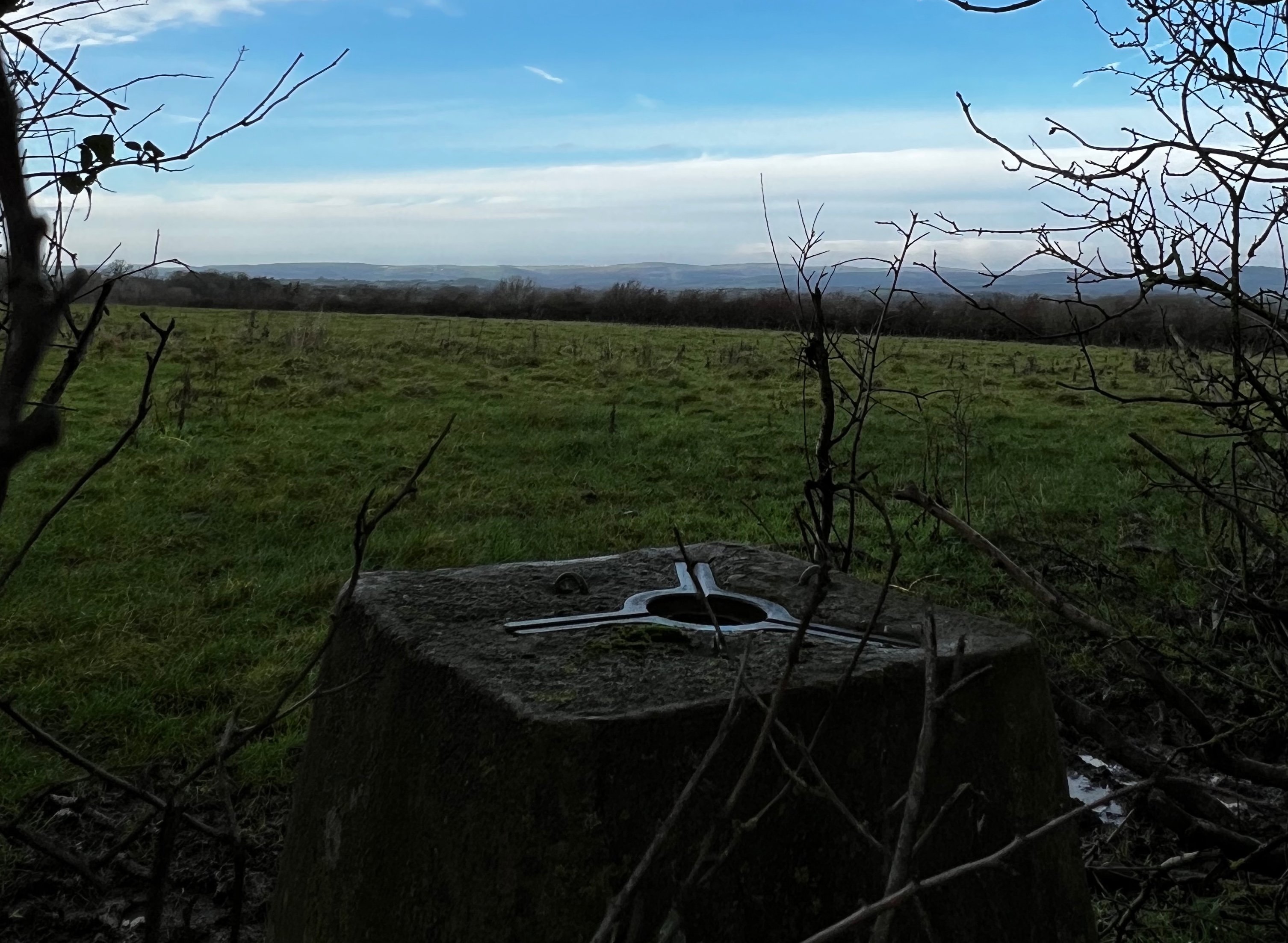 A Hidden Landmark on Windmill Hill: Discover the Trig Point at Elmore Court Estate