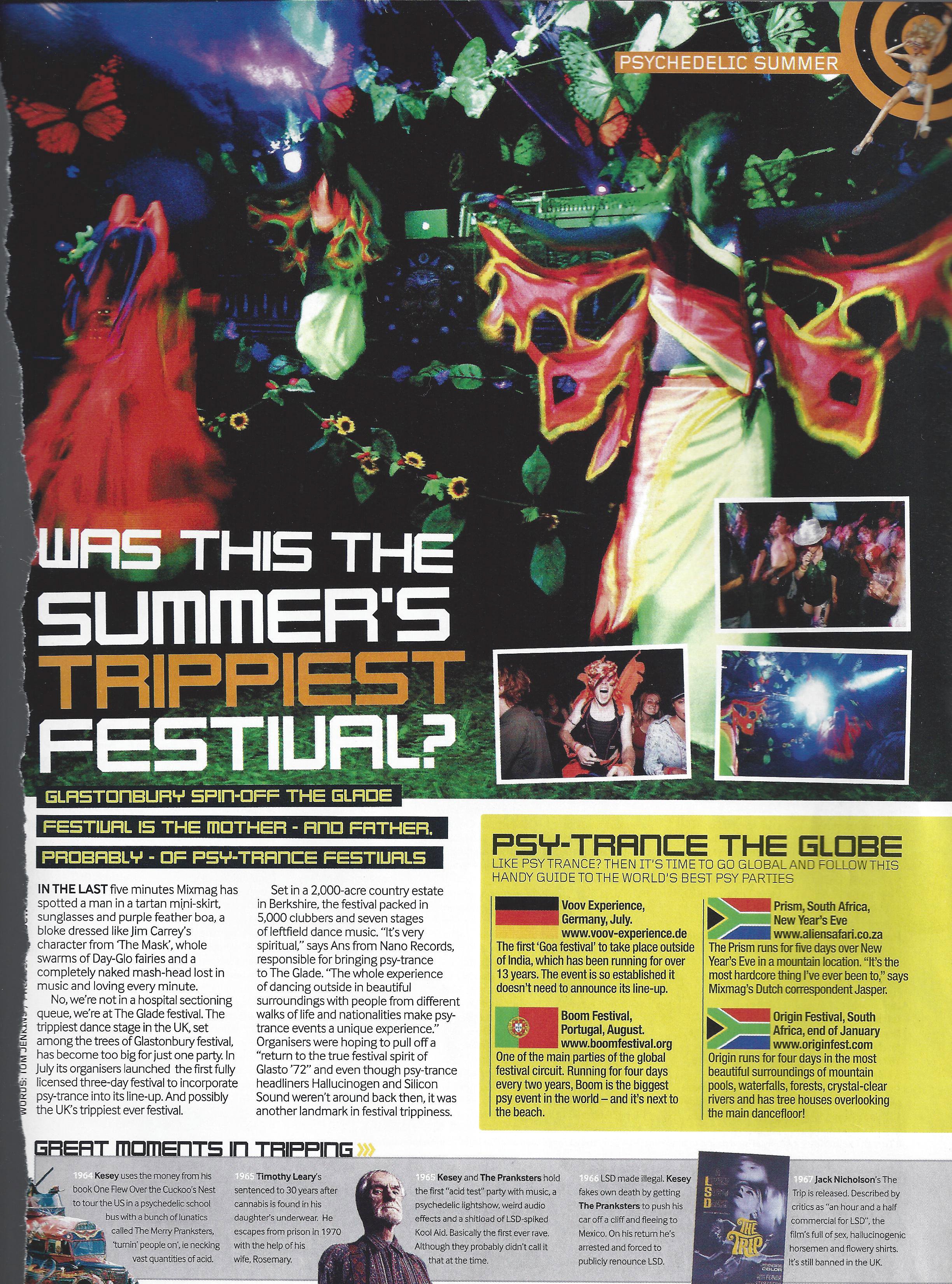 Glade Mixmag Mention
